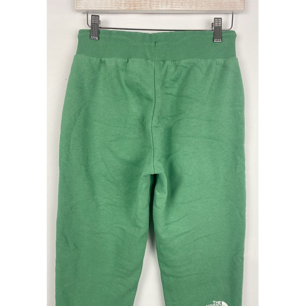 The North Face Womens Box Logo Joggers XS Green Athletic Loungewear High Waisted - Picture 7 of 10